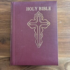 New American Holy Bible Catholic Heritage NAB Revised Leather Gold Edge 2011